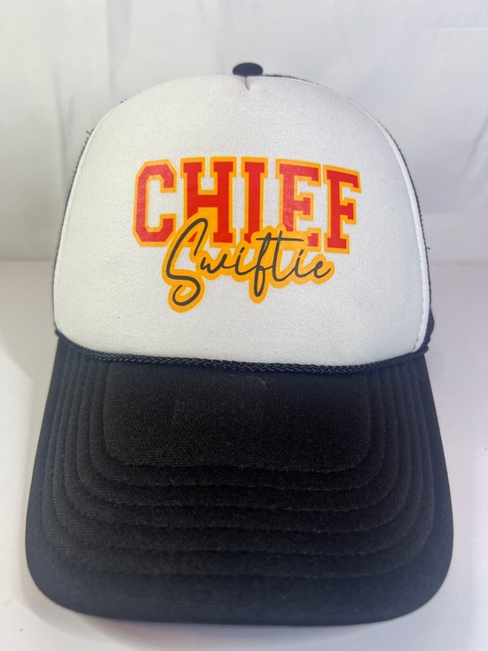 OTTO Accessories - OTTO White and Black "Chief Swiftie" Trucker Hat